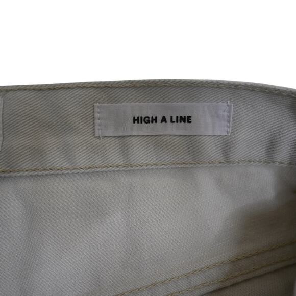 Cotton On Womens 6 High A Line Denim Jean Shorts - Picture 9 of 11